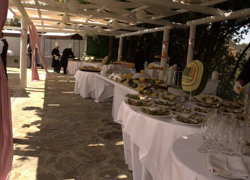 buffet a Villa Gitana